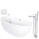 Ver imagem 5 de Kit Banheira Imersão Freestanding Luxo 1.70m C/mist Cromado