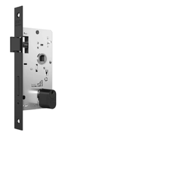 Fechadura Porta Externa 803/35 Preto Fosco Roseta Quadrada Broca 40mm Stam - 3