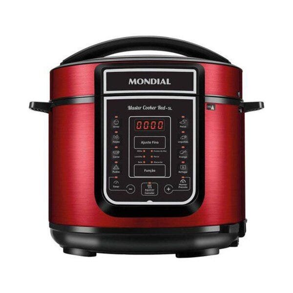 Panela Elétrica de Pressão Mondial Digital Master Cooker 5L PE-39 900W 220V Menor preço em Panela Elétrica de Pressão Mondial Digital Master Cooker 5L PE-39 900W 220V