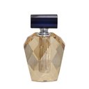 Ver imagem 1 de Perfumeiro Decorativo em Cristal Ambar e Preto 8x5x13cm