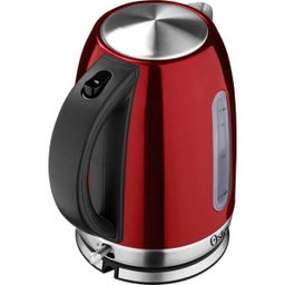 Chaleira Elétrica Oster Vermelha Inox 1,7L OCEL400 1800W 220V - 5 Chaleira Elétrica Oster Vermelha Inox 1,7L OCEL400 1800W 220V - 5