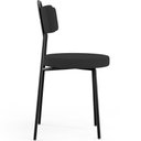 Ver mais imagens de Kit 02 Cadeiras Decorativas Estofada Para Sala De Jantar Barcelona L02 Suede Preto - Lyam Decor