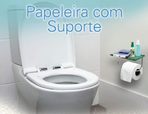 Papeleira C/ Suporte 16x13 Cm - 8mm - Fume - 4