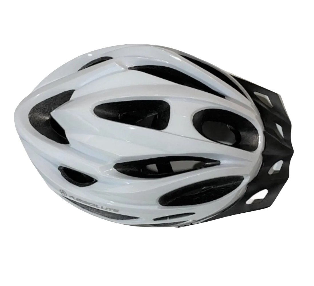 Kit Capacete Ciclismo C Led + Luva Gel + Óculos Proteção Uv - Cinza claro - GG - 5