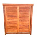 Ver imagem 1 de Guarda Roupa 2 Portas Peroba Madeira Demolição Peroba Rosa