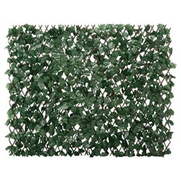 Jardim Vertical Artificial com Treliça Extensível 100x200cm - 1