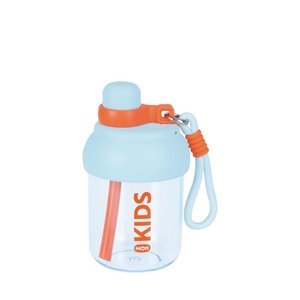 Garrafa Kids Alça Azul 500ml Mor