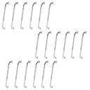 Ver imagem 1 de Alça de Apoio Barra 70cm Inox Kit 18 Unidades Idoso Cadeirante Segurança Acessibilidade Deficiente B