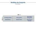 Ver imagem 7 de Cozinha Modulada 6 Peças com Tampo com Cristaleira Marselha CabeCasa MadeiraOriginals