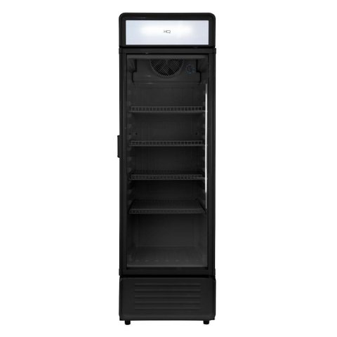 Expositor Refrigerador Vertical Porta de Vidro Hq 320 Litros Preto Hq-320REVPVX