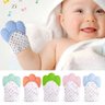 Mordedor Luvinha para Bebê Silicone e Poliéster Verde - 5