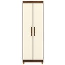 Ver imagem 5 de Armário Multiuso 2 Portas 60cm Hebrom V01 Imbuia Champanhe - Lyam Decor