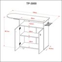 Ver imagem 5 de Tábua de Passar com 2 Portas Tp3000 Tecnomobili