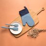 Luva para forno de silicone com proteção térmica - Oikos - 8