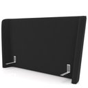 Ver imagem 5 de Cabeceira Cama Box Casal 140cm Nilo P05 Veludo Preto - Lyam Decor