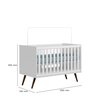 Berço Mini Cama Q Encanto Retrô Branco 3820 - Qmovi - 4