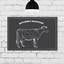 Placas Decorativas MDF Churrasco 30x40cm Kit 4un - 3