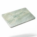 Ver mais imagens de Mesa de Jantar Saarinen Oval 180x100 Cm Tampo Mármore Verde da Vinci & Base Off White