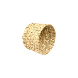 Cachepô Flor Taboa Organizador Fibra Natural Decorativo:pequeno 17x22 - 3