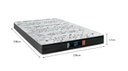 Ver imagem 6 de Cama Box Queen - Tecido Sintético Branco com Colchão Extra Firme D28 - Suporta 80Kg