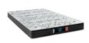 Ver imagem 3 de Cama Box Queen - Tecido Sintético Branco com Colchão Extra Firme D28 - Suporta 80Kg