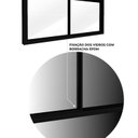 Ver imagem 4 de Janela de Alumínio de Correr Lateral 2 Folhas Móveis 60x100cm Lucasa Ideale