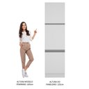 Ver imagem 5 de Paneleiro Madesa Glamy 60 cm 3 Portas Branco Cor:Branco