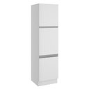 Ver imagem 1 de Paneleiro Madesa Glamy 60 cm 3 Portas Branco Cor:Branco