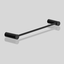 Ver imagem 3 de Toalheiro Rosto para Banheiro Preto Fosco Orion Grego Metal 40cm