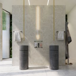 Porta Toalha de Lavabo para Banheiro Orion Suporte Preto 1030040or - 5