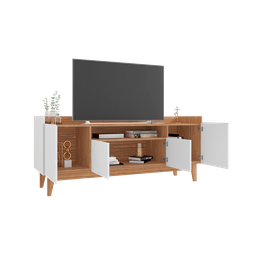 Rack Sala Adria para TV até 60 Polegadas c/ Pés de Madeira - 5