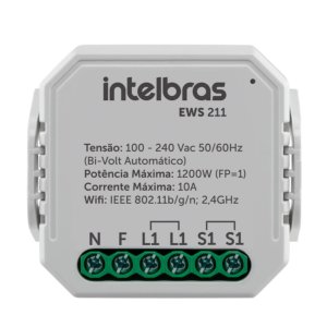 Controlador Ews 211 | Automação Res. | Alexa/google | Bivolt