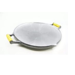 Chapa Bifeira Bifeteira Badejo Petiscos Com Alça De Madeira - 1