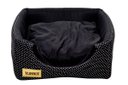 Ver imagem 3 de Cama Iglu e Toca Para Cachorro Luppet Luxo Preto Poa - M