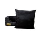 Ver imagem 5 de Cama Iglu e Toca para Cachorro Luppet Luxo Preto Poa - G