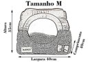 Ver imagem 4 de Cama Iglu e Toca para Cachorro Luppet Petroleo Super Luxo - M