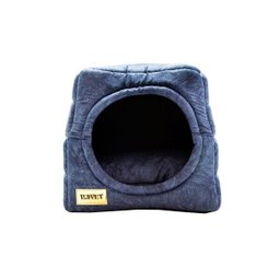 Cama Iglu e Toca Para Cachorro Luppet Petroleo Super Luxo - G - 1