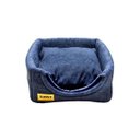 Ver imagem 2 de Cama Iglu e Toca para Cachorro Luppet Petroleo Super Luxo - G