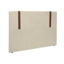 Ver imagem 2 de Cabeceira para Cama Box Casal 140cm Pietrol Bouclê - Sofa Store:bouclê Bege