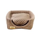 Ver imagem 5 de Cama Iglu e Toca Para Cachorro Luppet Marrom Metalasse Super Luxo - G