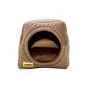 Ver imagem 1 de Cama Iglu e Toca Para Cachorro Luppet Marrom Metalasse Super Luxo - G
