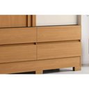 Ver imagem 7 de Guarda Roupa Casal 3 Portas 6GAVETAS B386 Cin/Off/Avela Henn