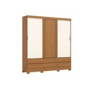Ver imagem 3 de Guarda Roupa Casal 3 Portas 6GAVETAS B386 Cin/Off/Avela Henn
