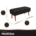Ver imagem 6 de Puff Aparador Estofado Italy Decorativo Veludo
