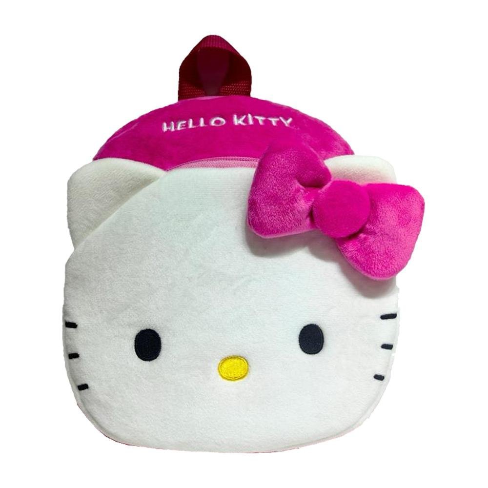 Mochila Infantil de Pelúcia Hello Kitty - 4