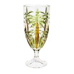 Jogo Taças e Jarra Cristal Palm Tree Hanpaint 7pç Wolff - 2