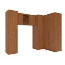 Ver imagem 2 de Modulado Quarto Infantil 6 Peças Liz Espresso Móveis Marrom/Cinamomo