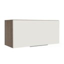 Ver imagem 1 de Armário Aéreo de Cozinha Madesa Stella 70 cm 1 Porta Basculante Rustic/Branco