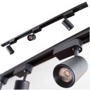 Ver imagem 1 de Trilho Eletrificado 1M + 3 Spots 7W 3000K Bivolt Preto