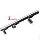 Ver imagem 4 de Trilho Eletrificado 1M + 3 Spots 7W 3000K Bivolt Preto